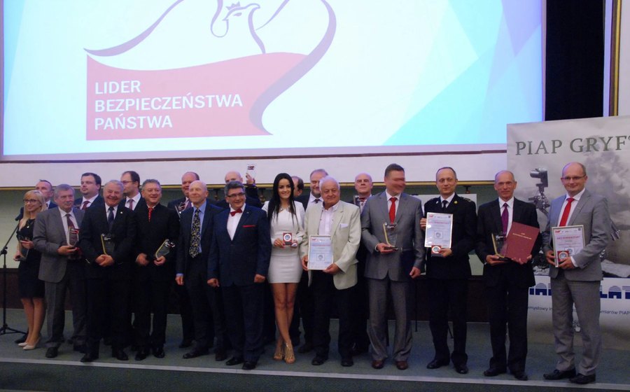 Nagroda Diamentowa „Lider Bezpieczeństwa Państwa 2015” dla SafeTech Atmosfera