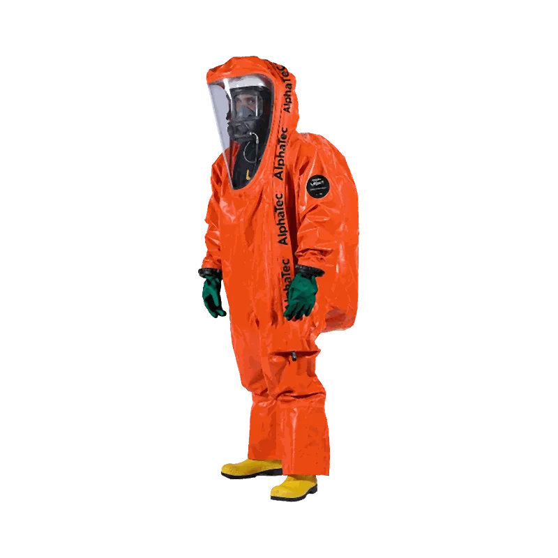 Ansell AlphaTec LIGHT typ CV/VP1 — gazoszczelny kombinezon ochronny (środowiska o niskim zagrożeniu) — Kombinezony specjalistyczne | SafeTech — 2