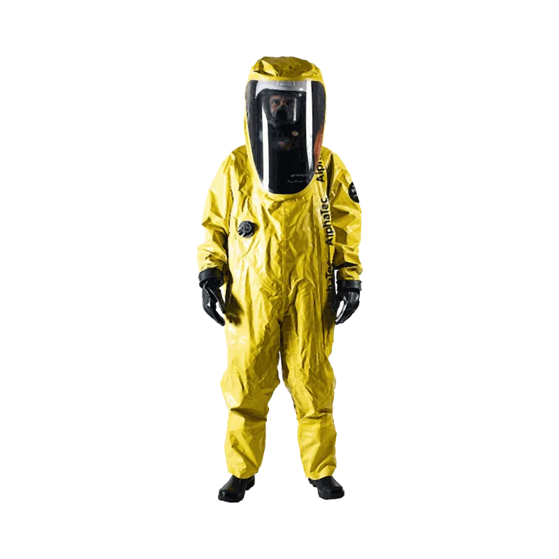Ansell AlphaTec SUPER Type T — gazoszczelny kombinezon ochronny typu 1 (butyl/Viton) — Kombinezony specjalistyczne | SafeTech — 3
