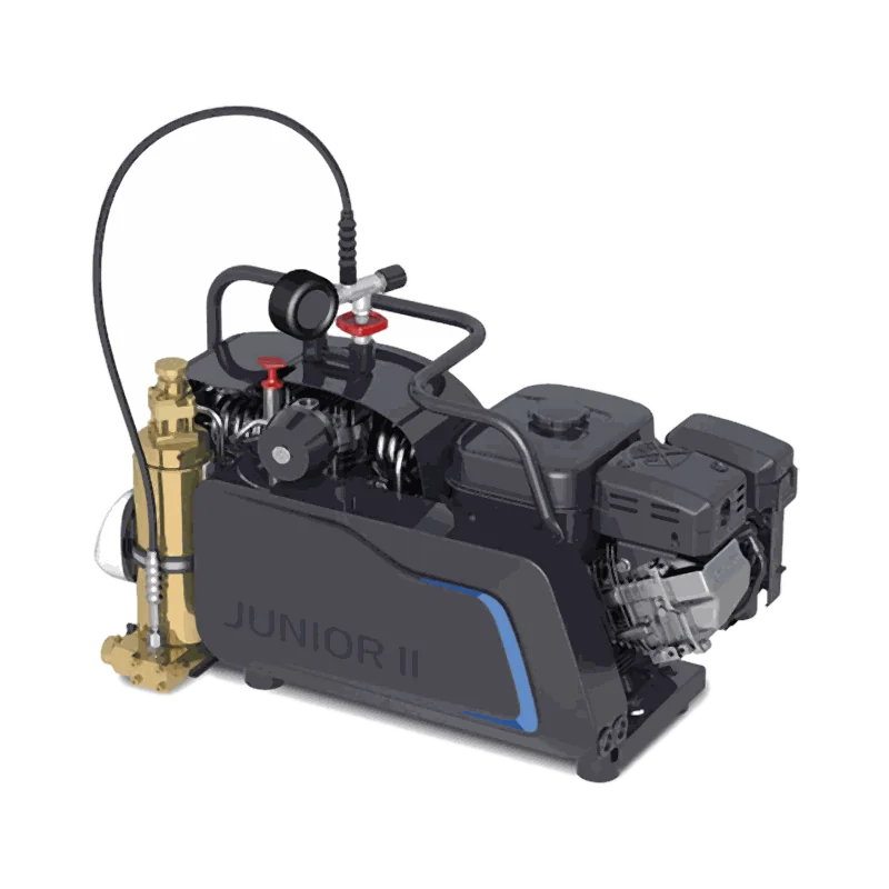 Bauer JUNIOR II — tragbarer Atemluftkompressor (100 l/min)