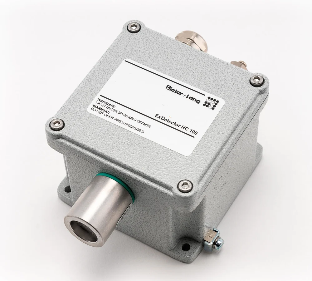 Bieler+Lang ExDetector HC 100 / HC 100 K — Sensor für brennbare Gase, Zone 1 — Stationäre Systeme & Zentralen | SafeTech