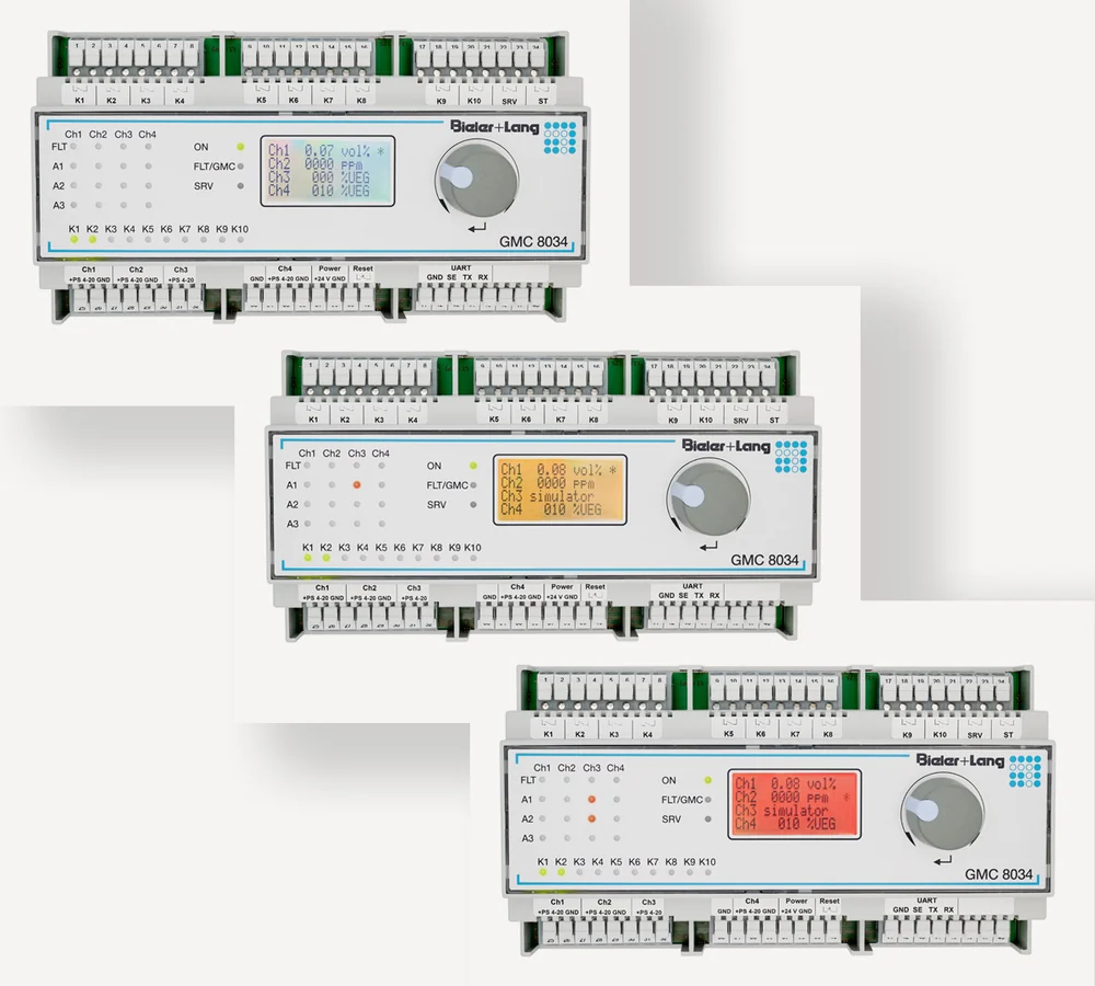 Bieler+Lang GMC 8034 — 4-channel gas controller — Fixed systems & control panels | SafeTech