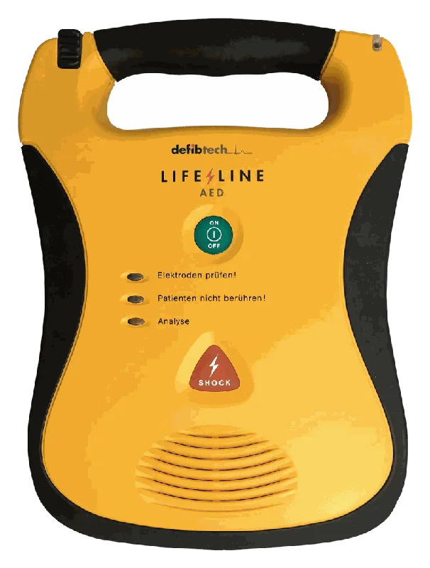 Defibrillator AED Lifeline (mit 7-Jahres-Batterie) — Persönliche Schutzausrüstung für Feuerwehr & Rettung | SafeTech