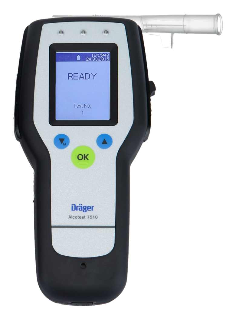 Dräger Alcotest® 7510 — alkomat dowodowy (z drukarką)