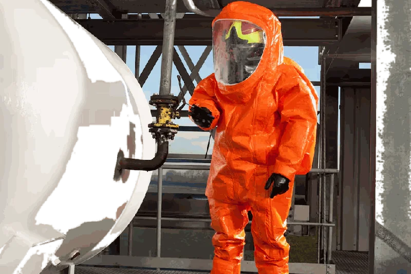 Dräger CPS 5900 — gazoszczelny kombinezon ochronny (ergonomiczny krój) — Kombinezony specjalistyczne | SafeTech — 3