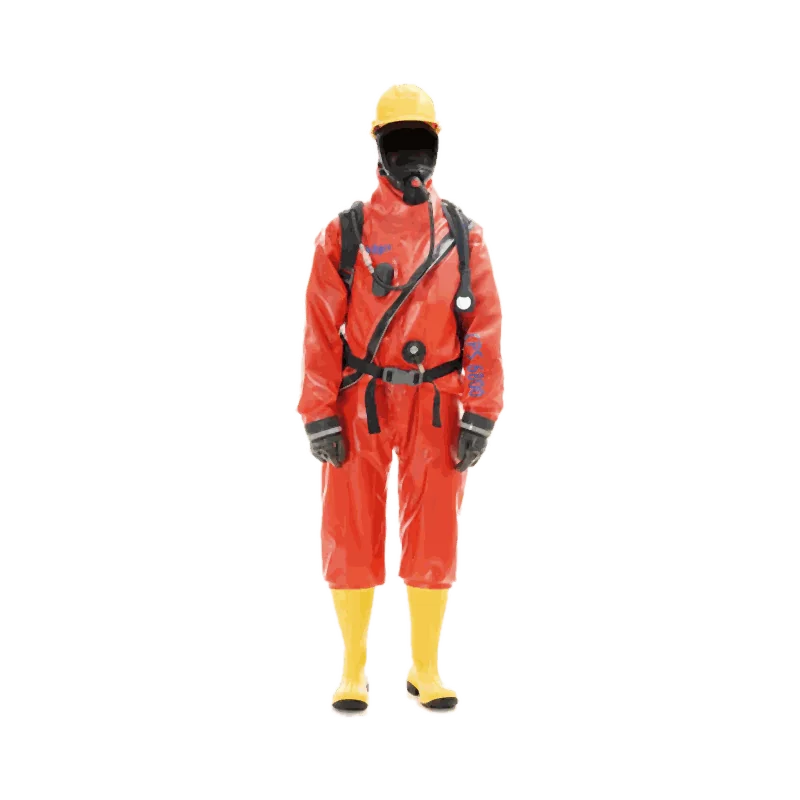 Dräger CPS 6800 — gasdichter Schutzanzug vom Typ 1b (Umex) — Spezialschutzanzüge | SafeTech