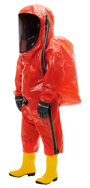 Dräger CPS 6900 — gazoszczelny kombinezon ochronny typu 1a (Umex) — Kombinezony specjalistyczne | SafeTech — 2