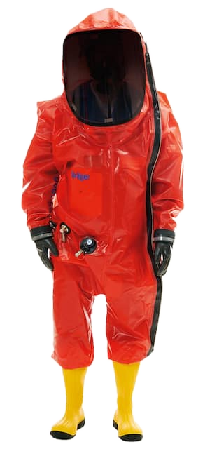 Dräger CPS 6900 — gazoszczelny kombinezon ochronny typu 1a (Umex)
