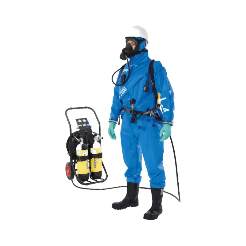 Dräger CPS 7800 — газонепроникний костюм багаторазового використання (комфорт та гнучкість) — Спеціалізовані захисні костюми | SafeTech — 2