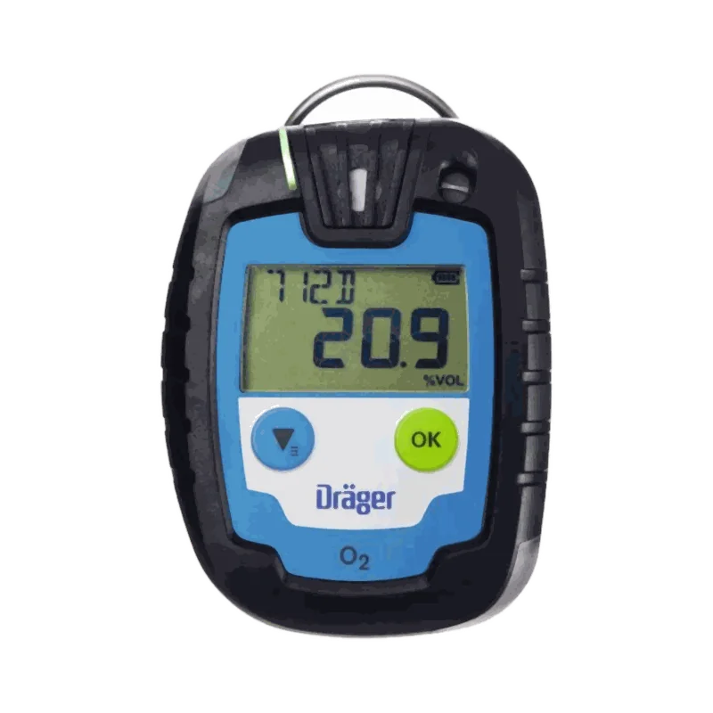 Dräger Pac 6000 — detektor jednogazowy (CO, H₂S, SO₂, O₂)