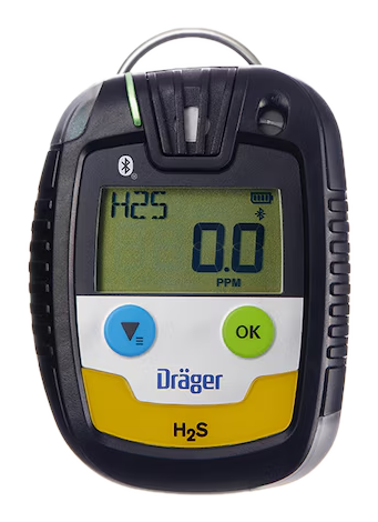Dräger Pac 6500 — detektor jednogazowy (CO, H₂S, SO₂, O₂)
