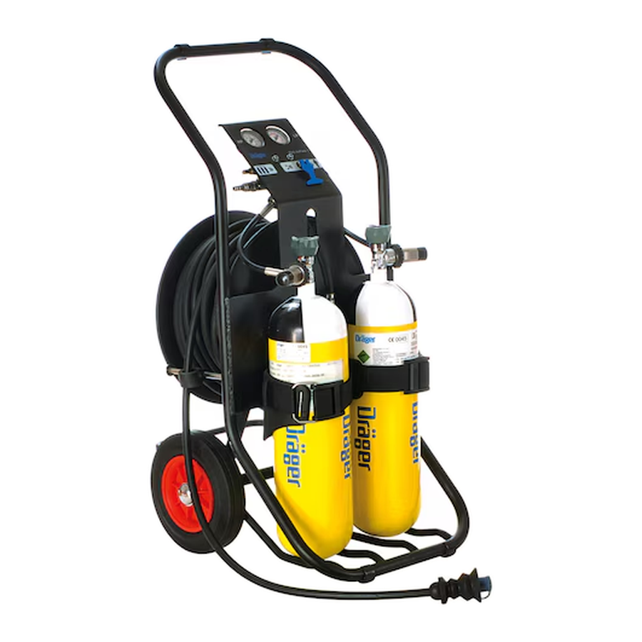 Dräger PAS® AirPack 1 — przewoźny system zasilania powietrzem oddechowym — Aparaty oddechowe i ucieczkowe | SafeTech — 2