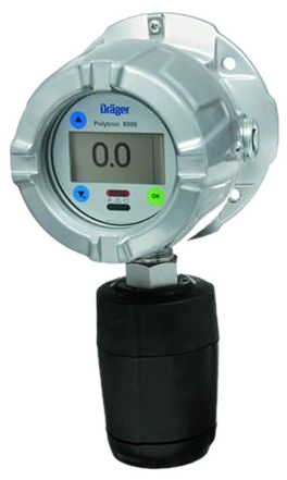 Dräger Polytron® 8000 — stacjonarny transmiter detekcji gazów (toksyczne, tlen, palne)