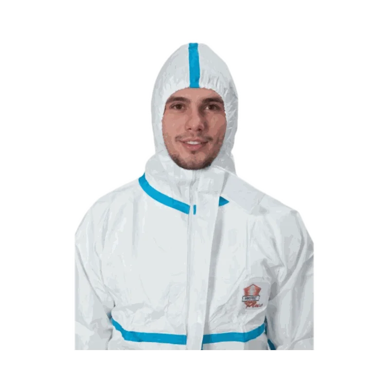 Protec Plus TC / TF — хімзахисний комбінезон типу 3/4/5/6 (Tychem® C / F) — Спеціалізовані захисні костюми | SafeTech — 4