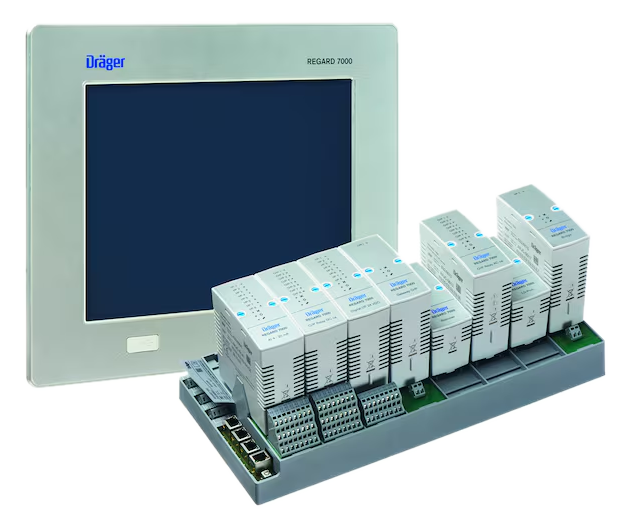 Dräger REGARD® 7000 — modułowa centrala systemu detekcji gazów