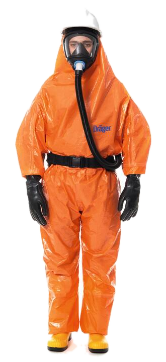 Dräger SPC 4400 — kombinezon chemoodporny typu 3/4/5/6 (CPM / CLF) — Kombinezony specjalistyczne | SafeTech — 5