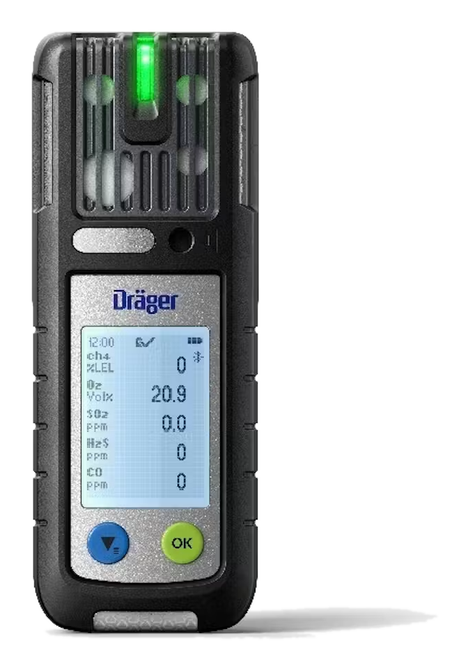 Dräger X-am® 5800 — detektor wielogazowy (do 6 gazów, Gas Detection Connect)