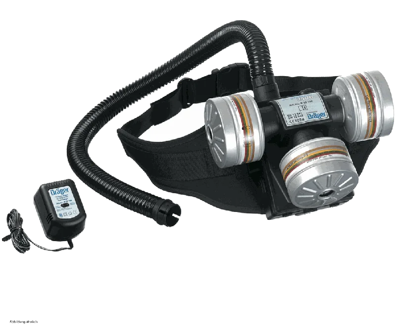 Dräger X-plore® 7500 — aparat filtrujący z wymuszonym obiegiem powietrza (PAPR) — Aparaty oddechowe i ucieczkowe | SafeTech