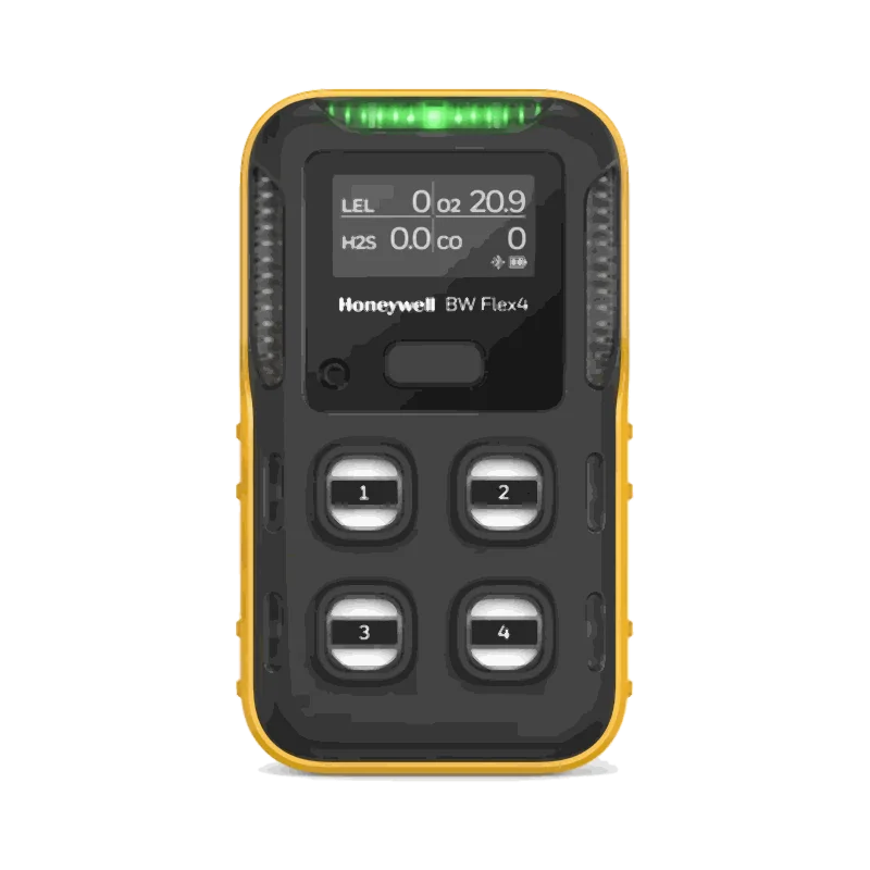 Honeywell BW™ Flex Series — Mehrgasmessgerät (bis zu 4 Gase, über 15 Sensoren)
