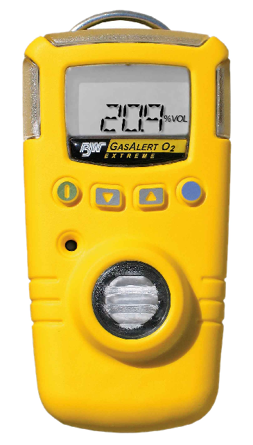 Honeywell GasAlert Extreme — detektor jednogazowy (dwuletnia bateria)