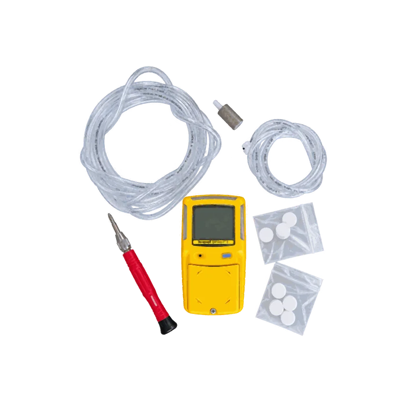 Honeywell GasAlertMax XT II — detektor 4-gazowy z pompką — zestaw: detektor, wąż, sonda, filtry