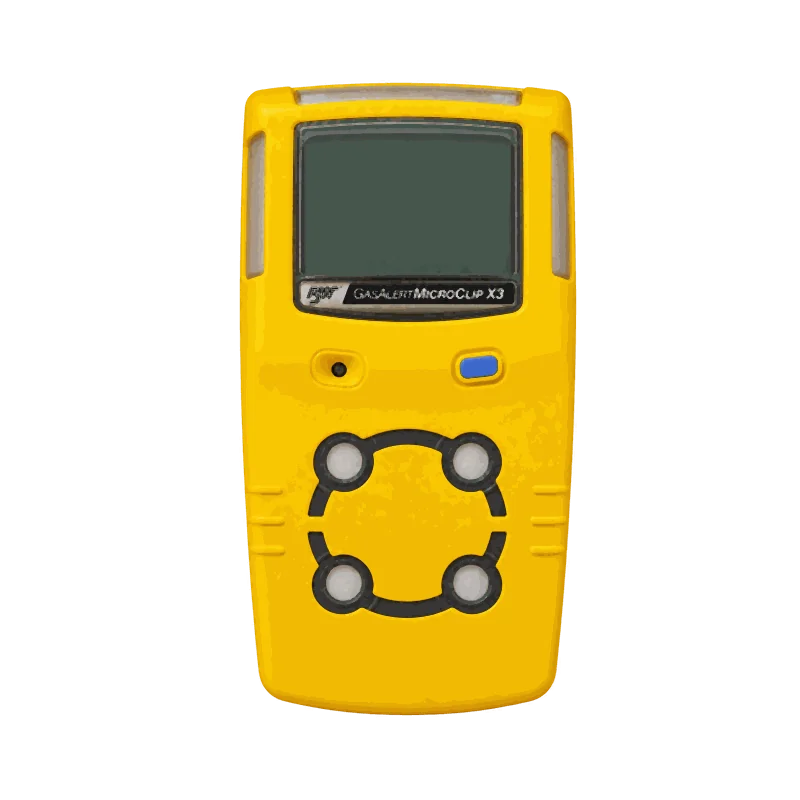 Honeywell GasAlertMicroClip X3 — detektor 4-gazowy (IP68)