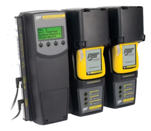 Honeywell MicroDock II — stacja dokująco-kalibracyjna do GasAlert (Micro 5, MicroClip, Max XT)