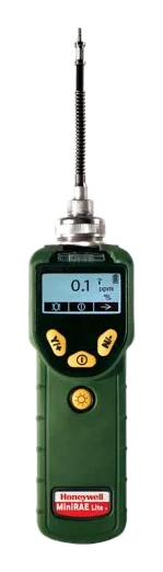 Honeywell MiniRAE Lite — przenośny miernik LZO (PID/VOC, do 5 000 ppm)