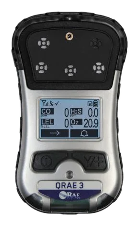 Honeywell QRAE 3 — przenośny detektor wielogazowy (do 4 gazów, z pompką)