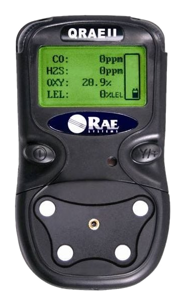 Honeywell QRAE II — detektor wielogazowy (O₂, gazy palne, H₂S, CO)