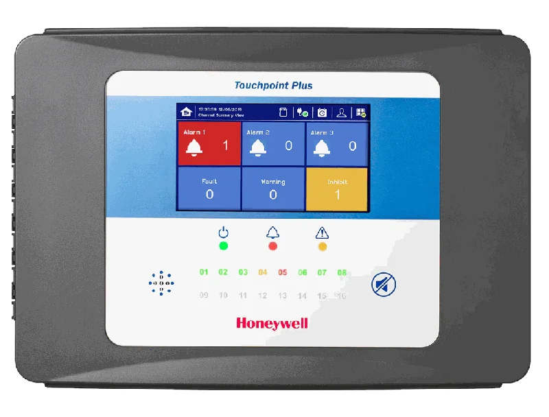 Honeywell Touchpoint Plus — centrala detekcyjno-alarmowa (stacjonarny system detekcji gazów)