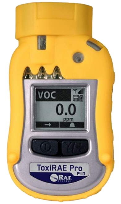 Honeywell ToxiRAE Pro — detektor jednogazowy (gazy toksyczne, O₂, LZO, CO₂)
