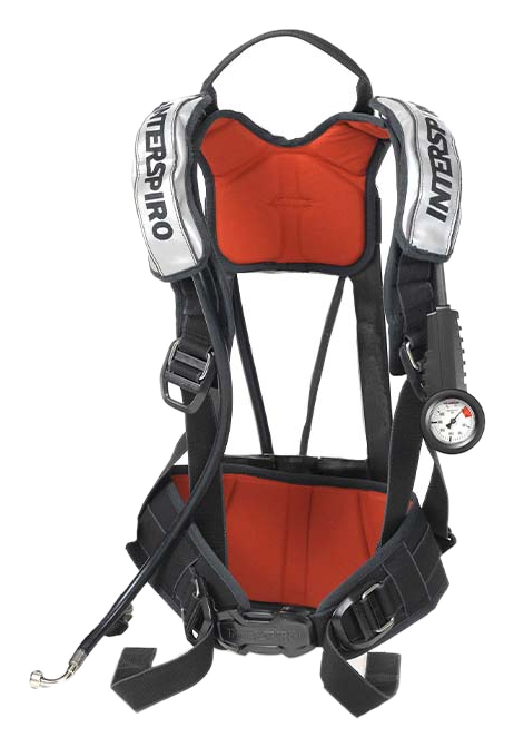 Interspiro QS II — modułowy aparat powietrzny SCBA (QuickSelect)