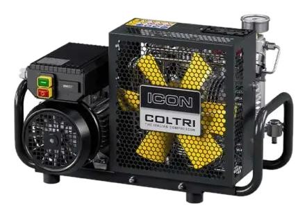 Coltri ICON LSE 100 EM — przenośny kompresor elektryczny (jednofazowy)