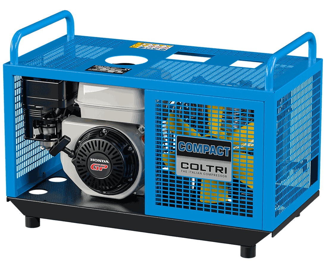 Coltri MINI COMPACT 100 EM — przenośny kompresor elektryczny (jednofazowy)