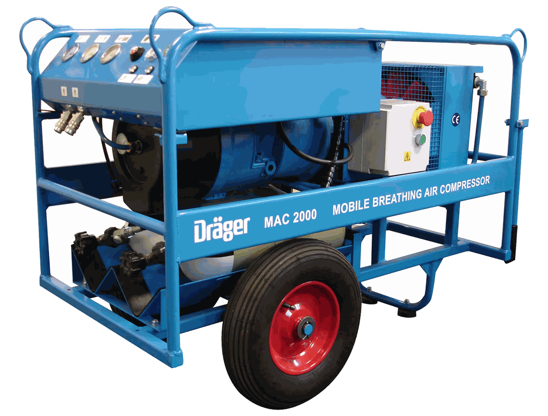 Dräger PAS MAC — mobilna sprężarka powietrza oddechowego (elektryczna)