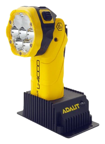Latarki kątowe ATEX ADALIT (L-3000 / L-4000 / L-90) — do stref zagrożenia wybuchem