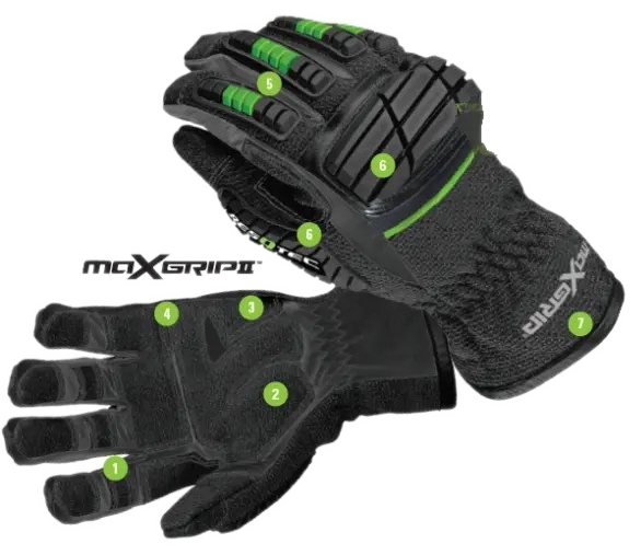 MaxGrip II (RESQTEC) — rękawice ratownicze