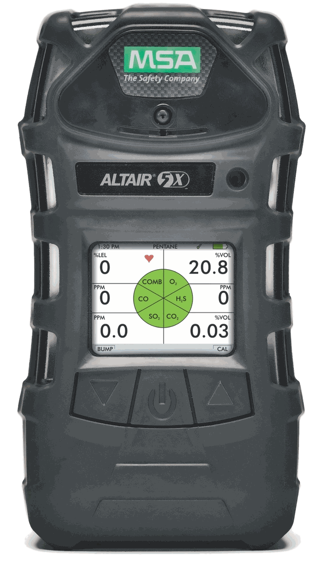 MSA ALTAIR 5X — detektor wielogazowy z PID (do 6 gazów)