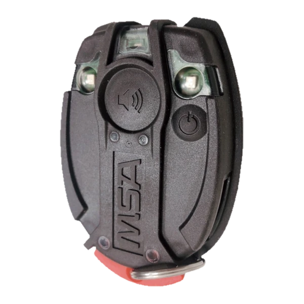 MSA motionSCOUT — angled view, red safety key in place