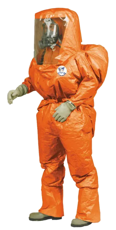 ProChem® V F — jednoczęściowy kombinezon chemoodporny z aparatem wewnątrz (Tychem® F)