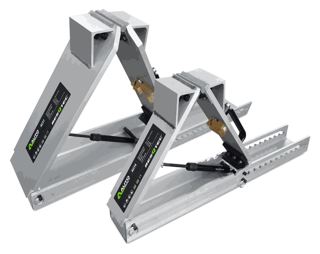 RESQTEC Auto Crib-It i CribBlocks — stabilizacja i podpieranie (system Octopus)