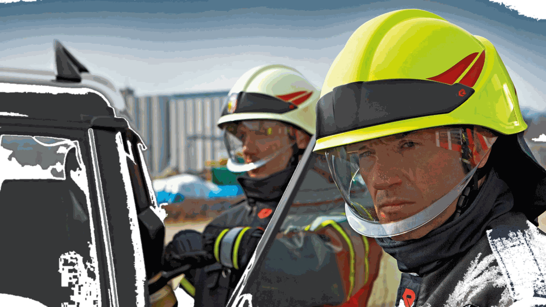 Rosenbauer HEROS-smart — пожежна каска з інтегрованим захистом — Hełmy | SafeTech — 2