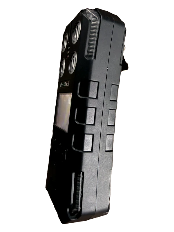 SafeTech Multi BT-S40 — side view, housing and side LED strips