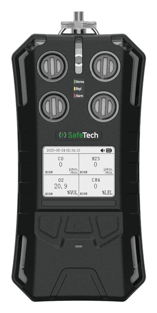 SafeTech BT-S40 — detektor wielogazowy