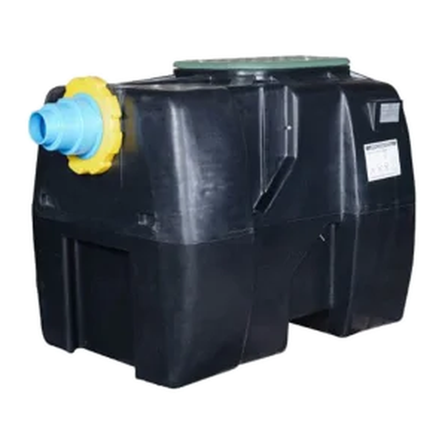 Separator ropopochodnych SWK (Gama Plastic) — koalescencyjny, 1,5–6 l/s