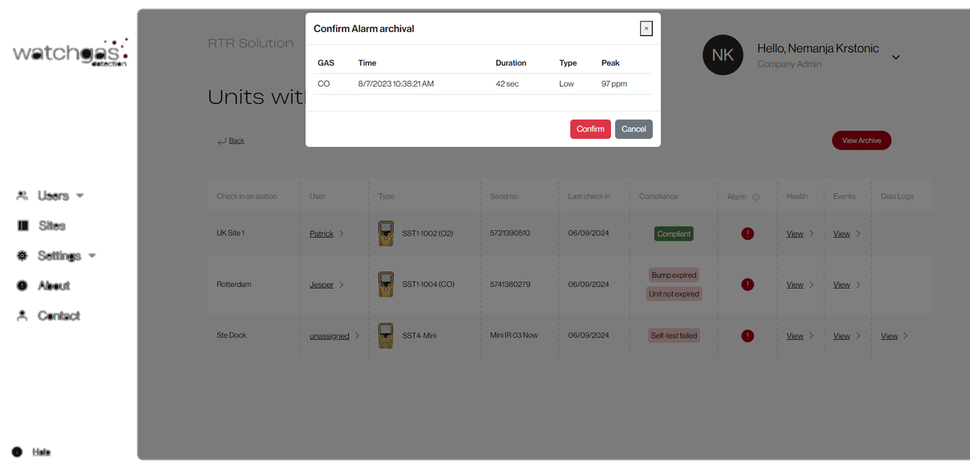 WatchGas — akcesoria i oprogramowanie (holstery, startery, symulator, Device Link, SST RTR) — Akcesoria, narzędzia i osprzęt | SafeTech — 5