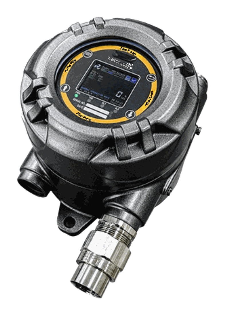 WatchGas ATLAS — przeciwwybuchowy detektor stacjonarny z filtracją gazów zakłócających — Systemy stacjonarne i centrale | SafeTech — 2