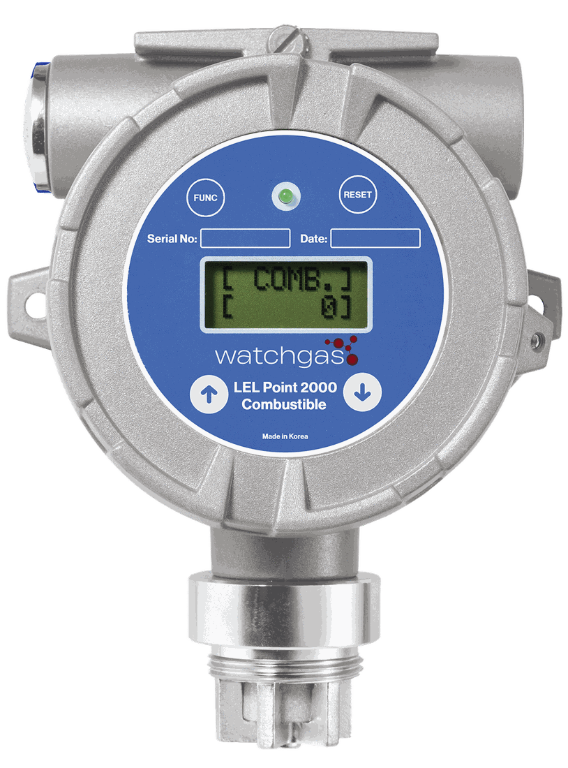 WatchGas LEL Point 2000 — inteligentny detektor gazów palnych (ATEX)