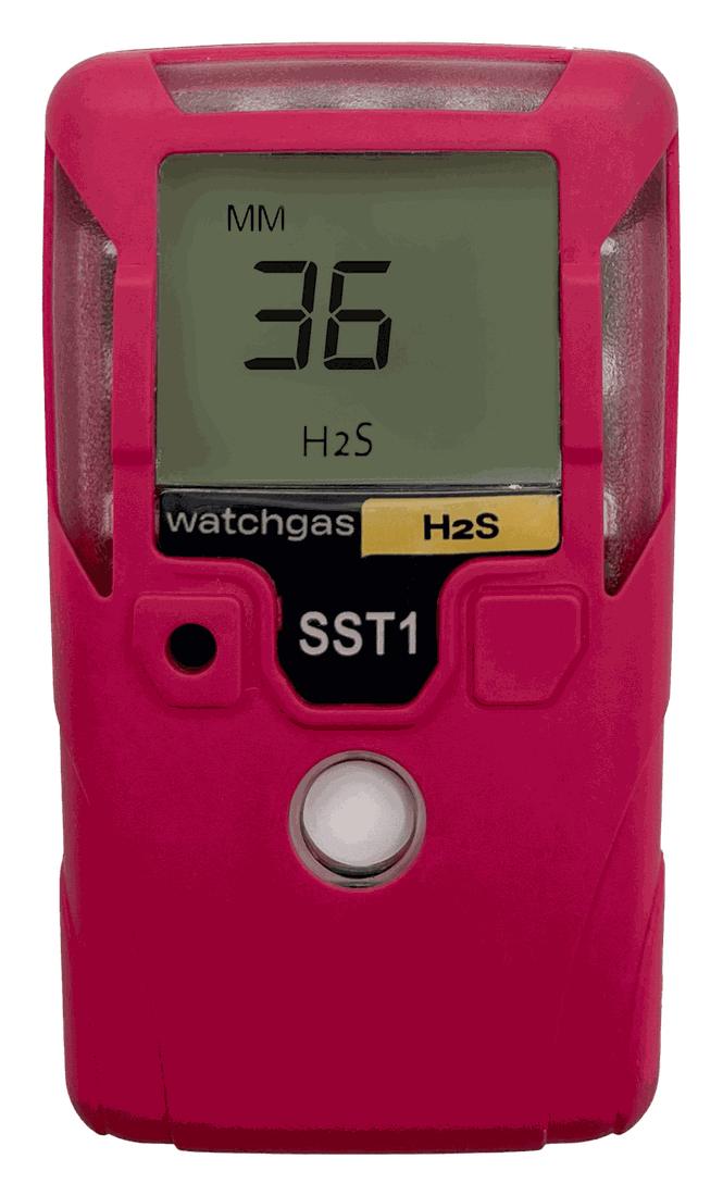 WatchGas SST1 Pink — bezobsługowy detektor jednogazowy (edycja Pink Ribbon)
